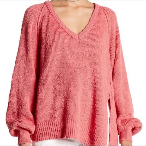 free people asymmetrical sweater